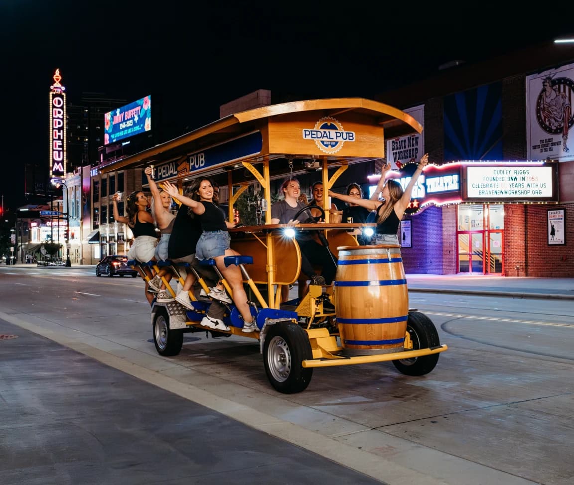 Pedal Pub — Bar à pédales d'Edmonton